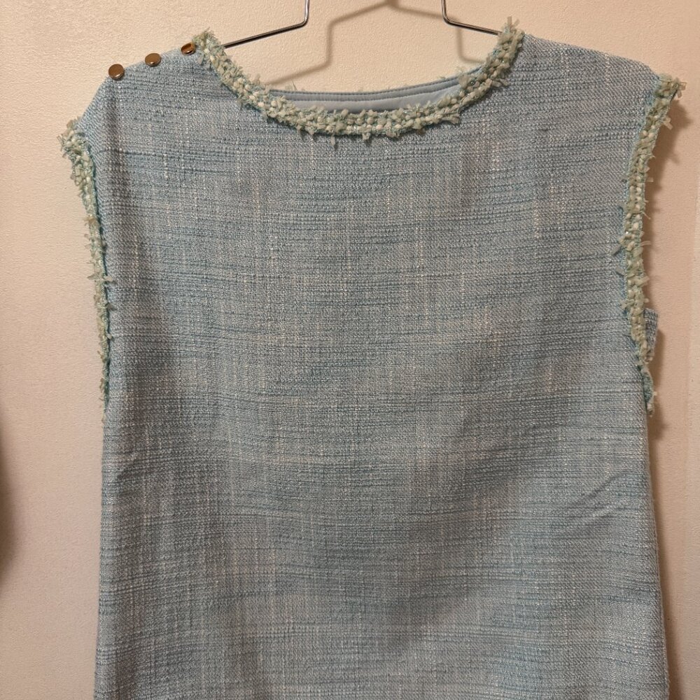 Rulia Tweed Shell Top - Picture 5 of 7
